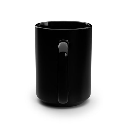 15oz. Black Mug - "Say You Can and You Will"