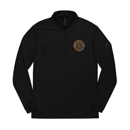 Embroidered adidas® Quarter-Zip Pullover - "Say You Can and You Will"