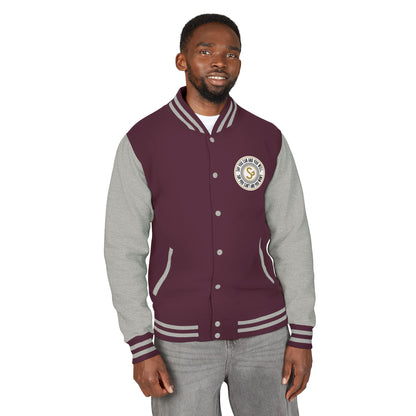Letterman Jacket - Retro School Crest Varsity Jacket