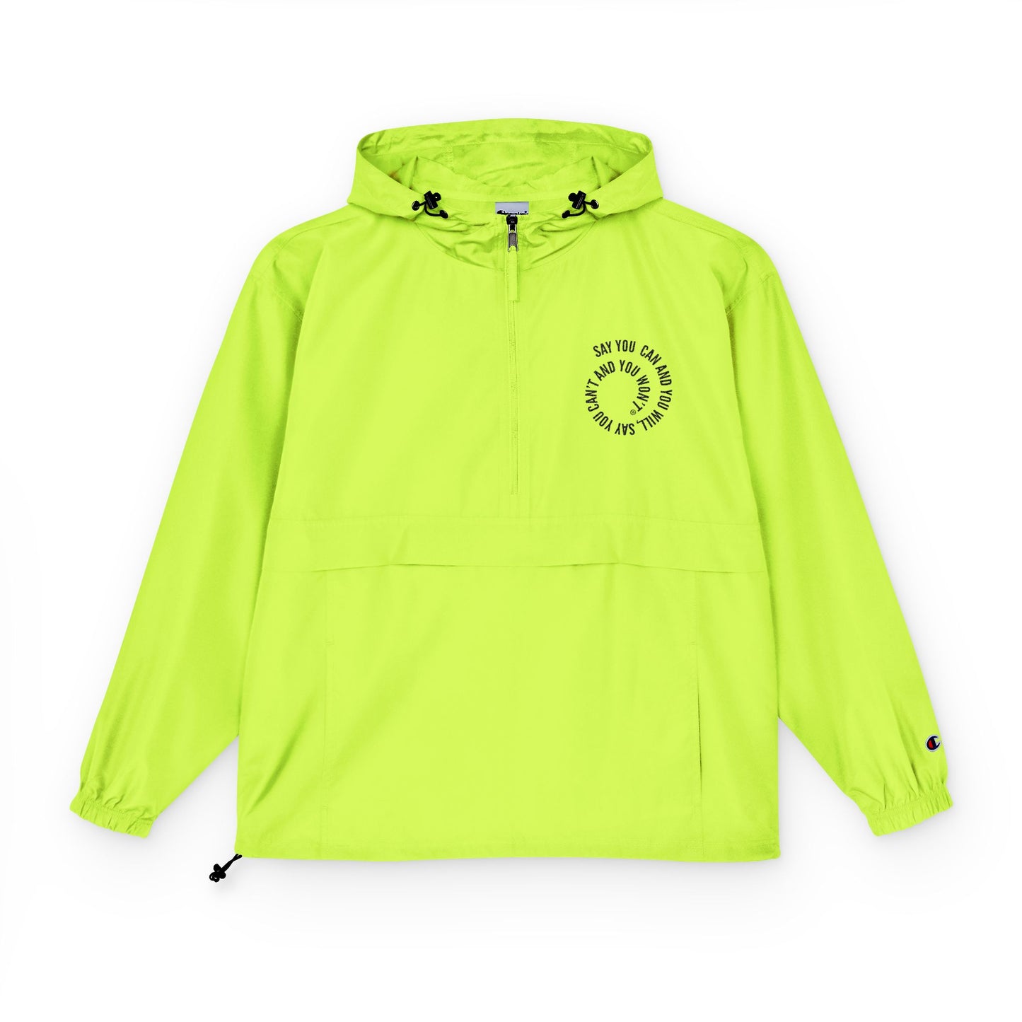 Vibrant Unisex Packable Anorak Jacket