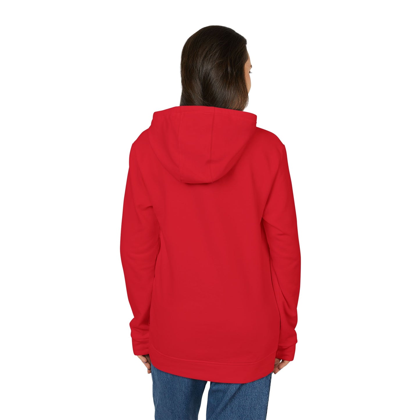 Adidas "Say You Can and You Will" Fleece Hoodie — White Casual Athletic Pullover