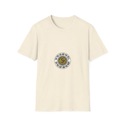 Vintage Seal Graphic T-Shirt — 'SS' Round Emblem Logo