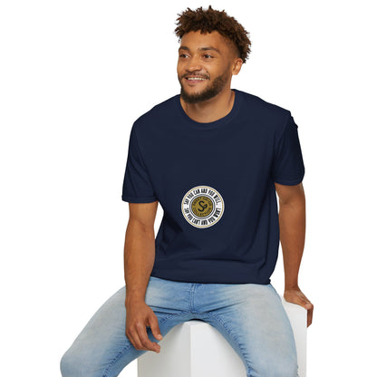 Vintage Seal Graphic T-Shirt — 'SS' Round Emblem Logo