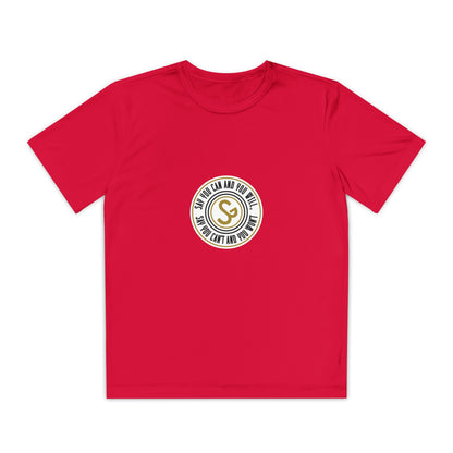 Youth Competitor Tee -"Say You Can and You Will"
