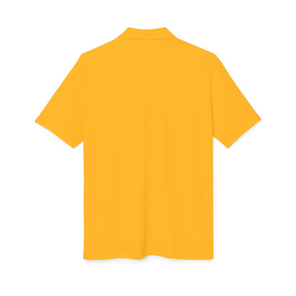 Performance Polo — ‘Not Your Average’ Circular Logo Golf Shirt