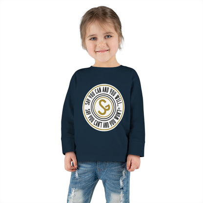 Inspirational Toddler Long Sleeve Tee