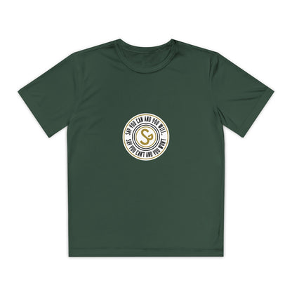 Youth Competitor Tee - "Say You Can and You Will"