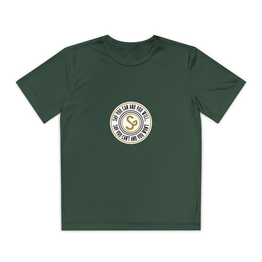 Youth Competitor Tee -"Say You Can and You Will"