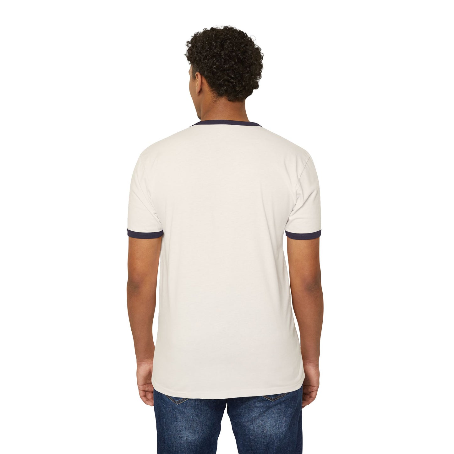Unisex Cotton Ringer T-Shirt - "Say You Can and You Will"