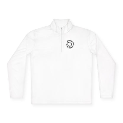 Cozy Unisex Quarter-Zip Pullover - "Say You Can and You Will"