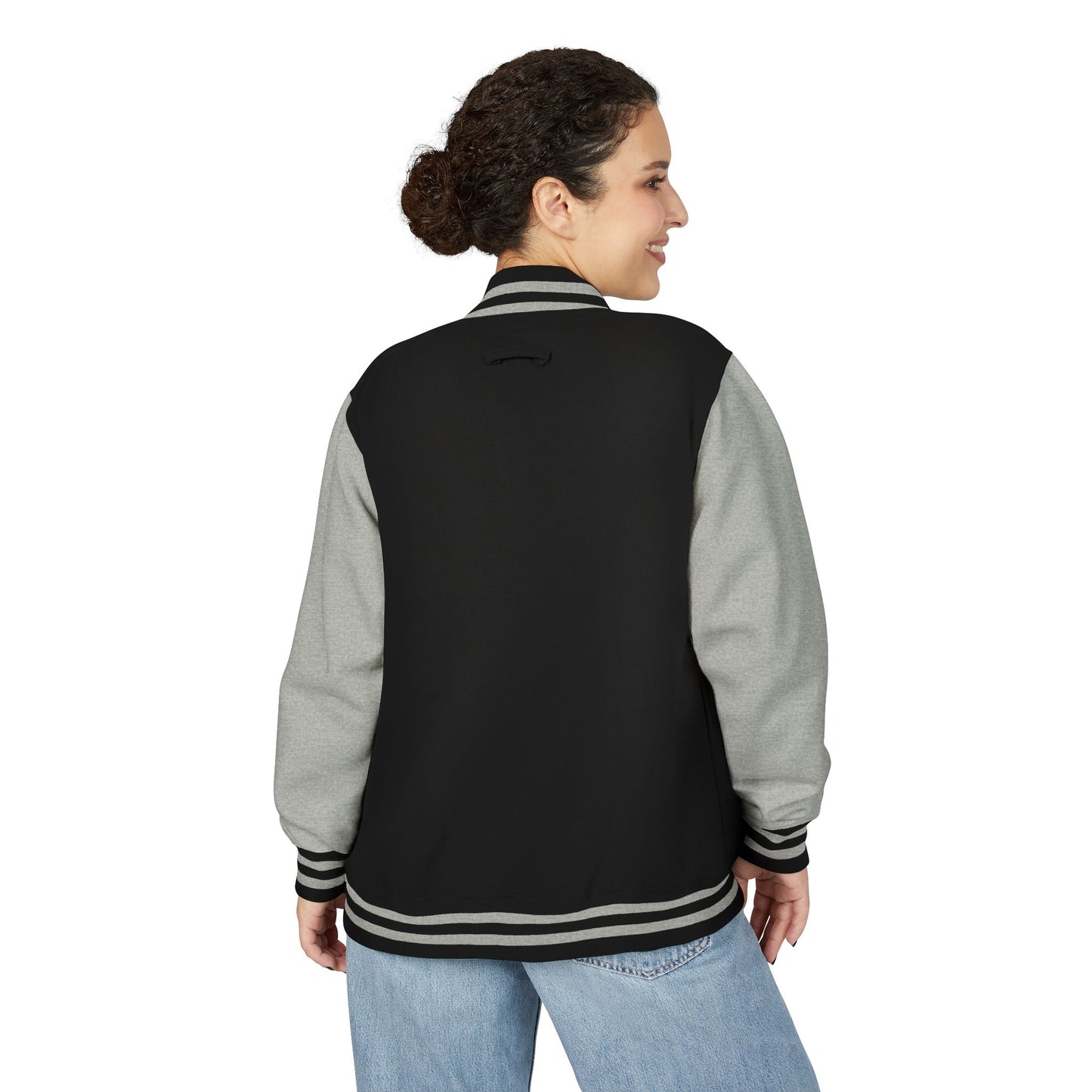 Letterman Jacket - Retro School Crest Varsity Jacket