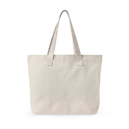 Canvas Tote Bag — "Say You Can and You Will" Motivational Zippered Tote
