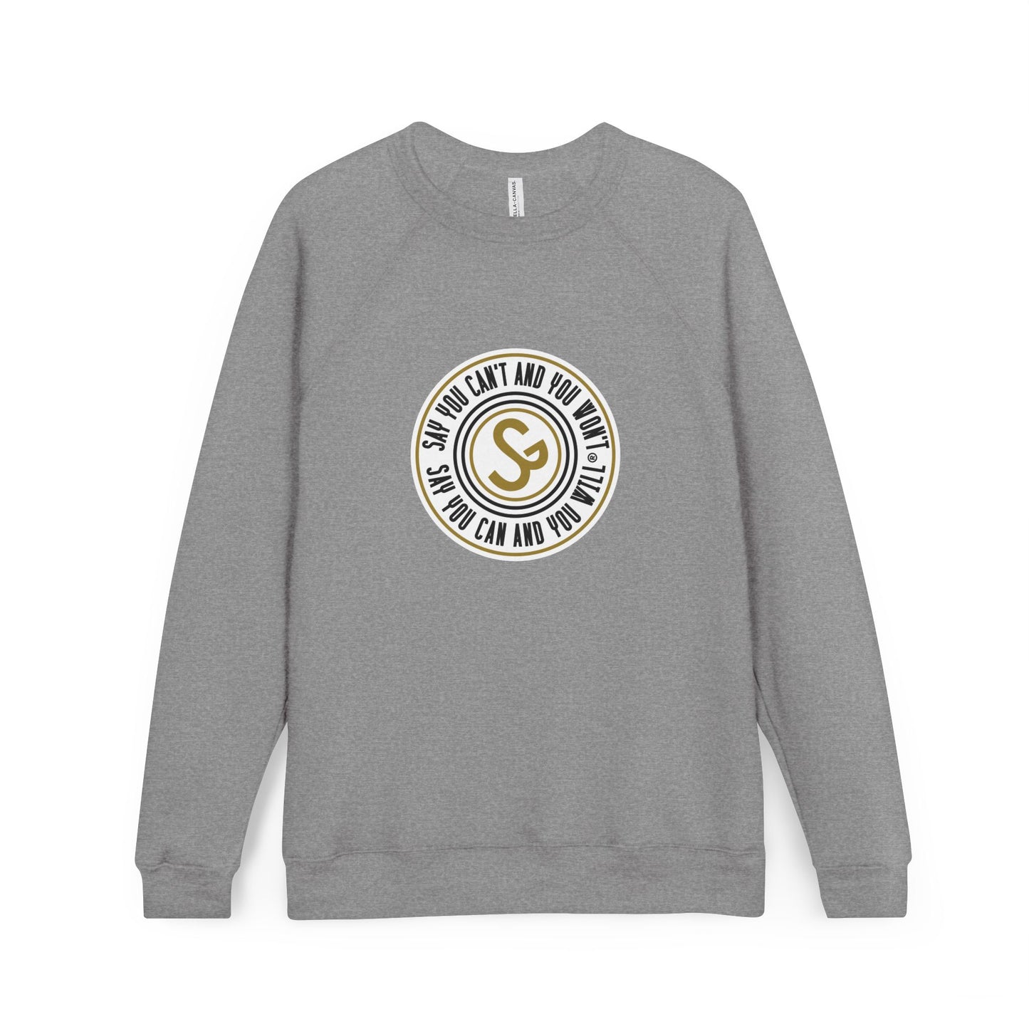 Unisex Sponge Fleece Raglan Sweatshirt