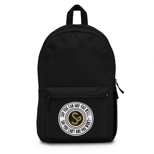 Inspirational Backpack - Say You Can and You Will