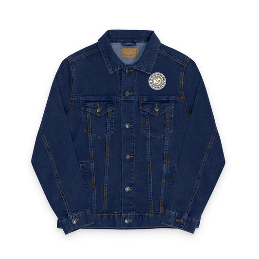 Embroidered Unisex Denim Jacket - Say You Can and You Will