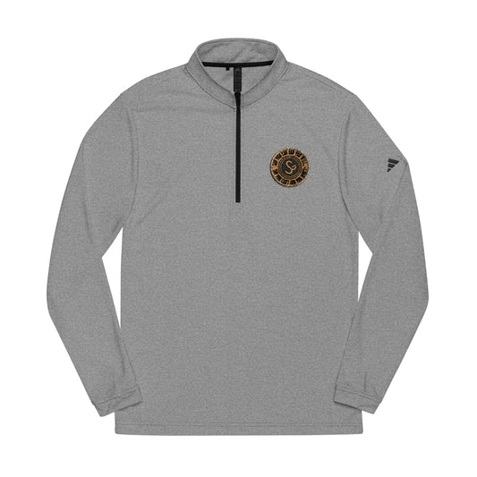Embroidered adidas® Quarter-Zip Pullover - "Say You Can and You Will"