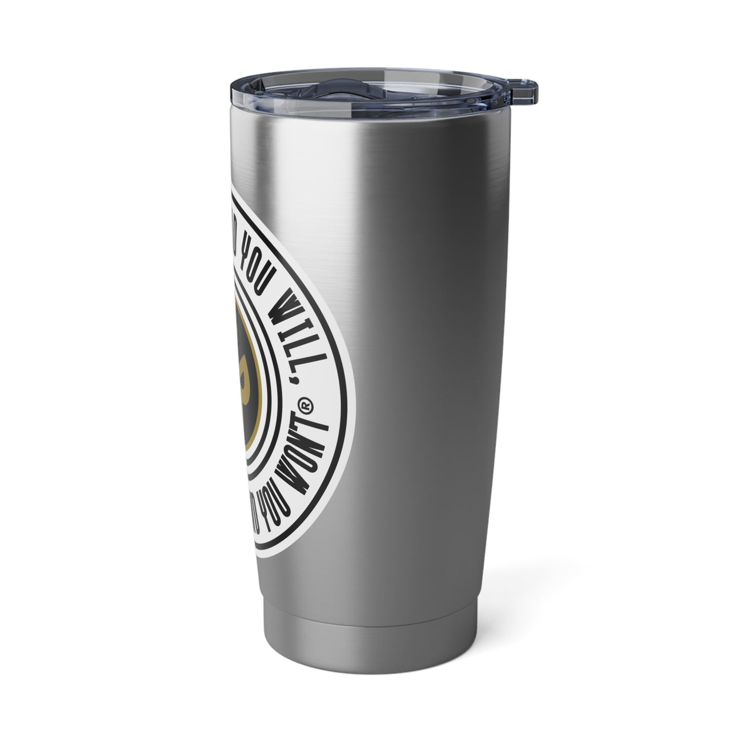 Motivational Travel Tumbler – Say You Can and You Will
