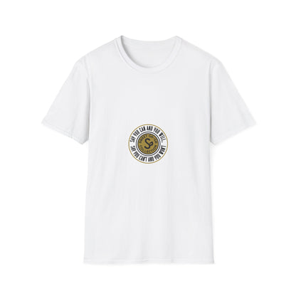 Vintage Seal Graphic T-Shirt — 'SS' Round Emblem Logo