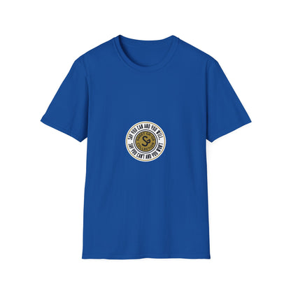Vintage Seal Graphic T-Shirt — 'SS' Round Emblem Logo