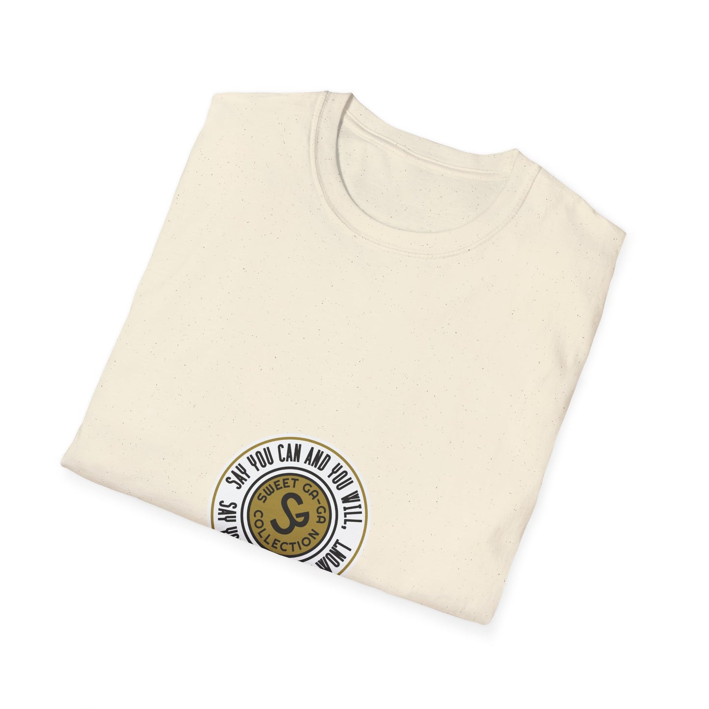 Vintage Seal Graphic T-Shirt — 'SS' Round Emblem Logo