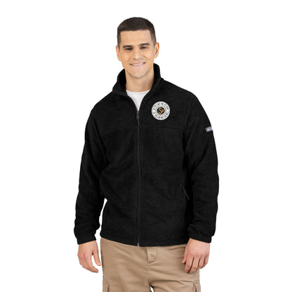 Embroidered "Say You Can and You Will" Fleece Jacket