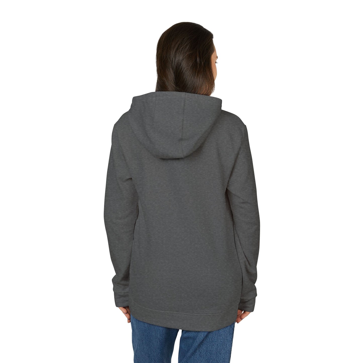 Adidas "Say You Can and You Will" Fleece Hoodie — White Casual Athletic Pullover