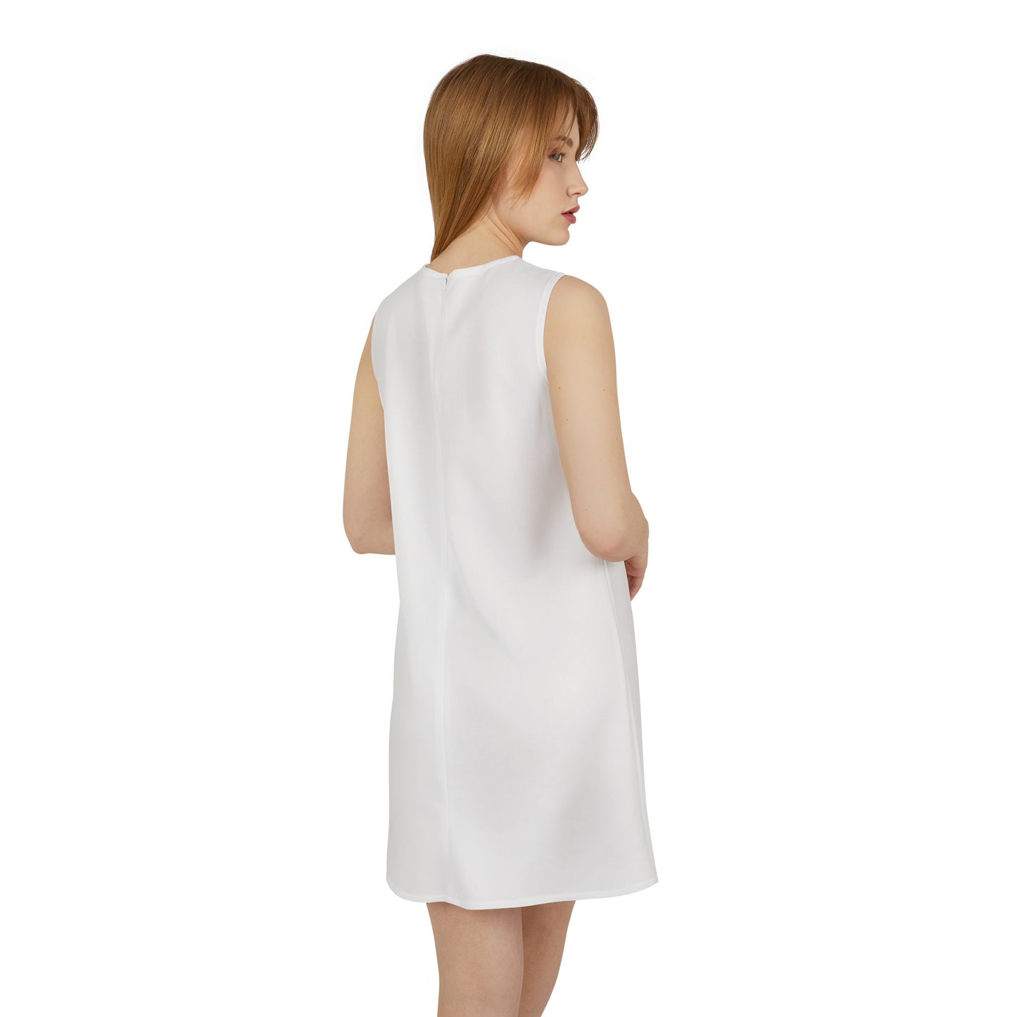 A-line Sleeveless Dress (AOP)