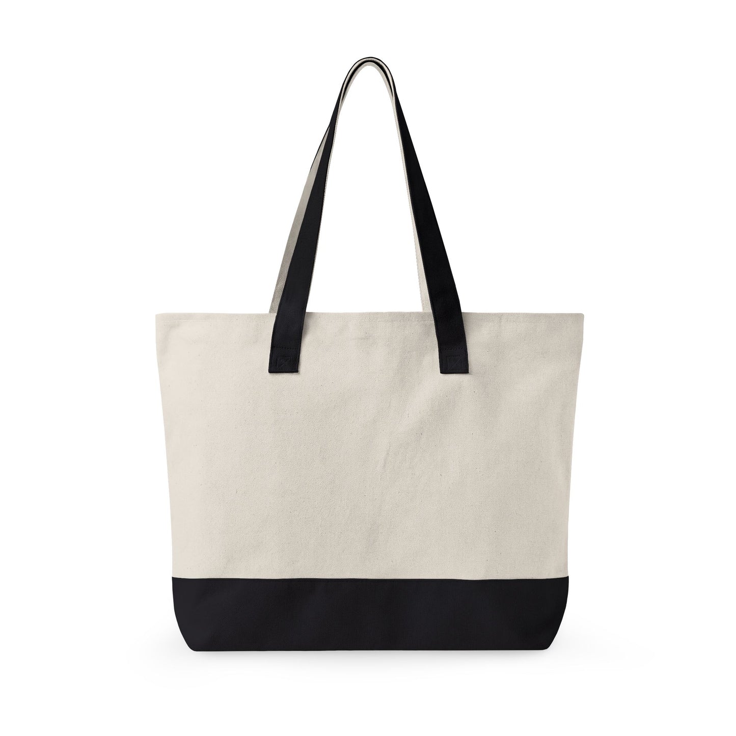 Canvas Tote Bag — "Say You Can and You Will" Motivational Zippered Tote