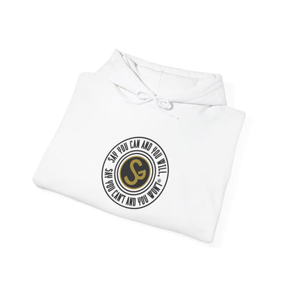 Unisex Heavy Blend™ Hooded Sweatshirt - "Say You Can and You Will"