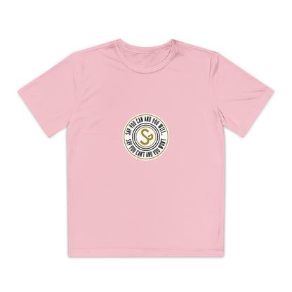 Youth Competitor Tee -"Say You Can and You Will"