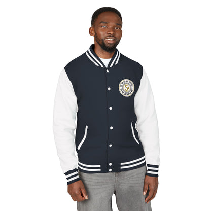 Letterman Jacket - Retro School Crest Varsity Jacket