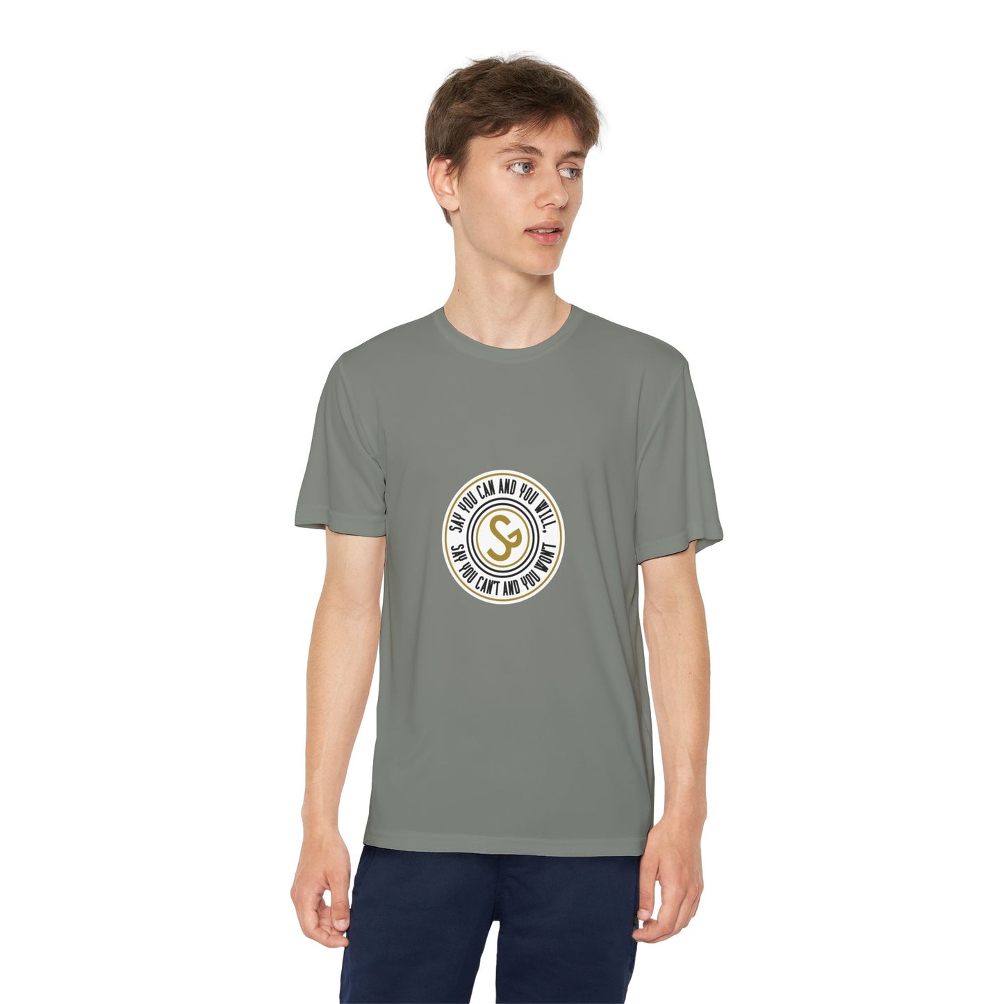 Youth Competitor Tee - "Say You Can and You Will"