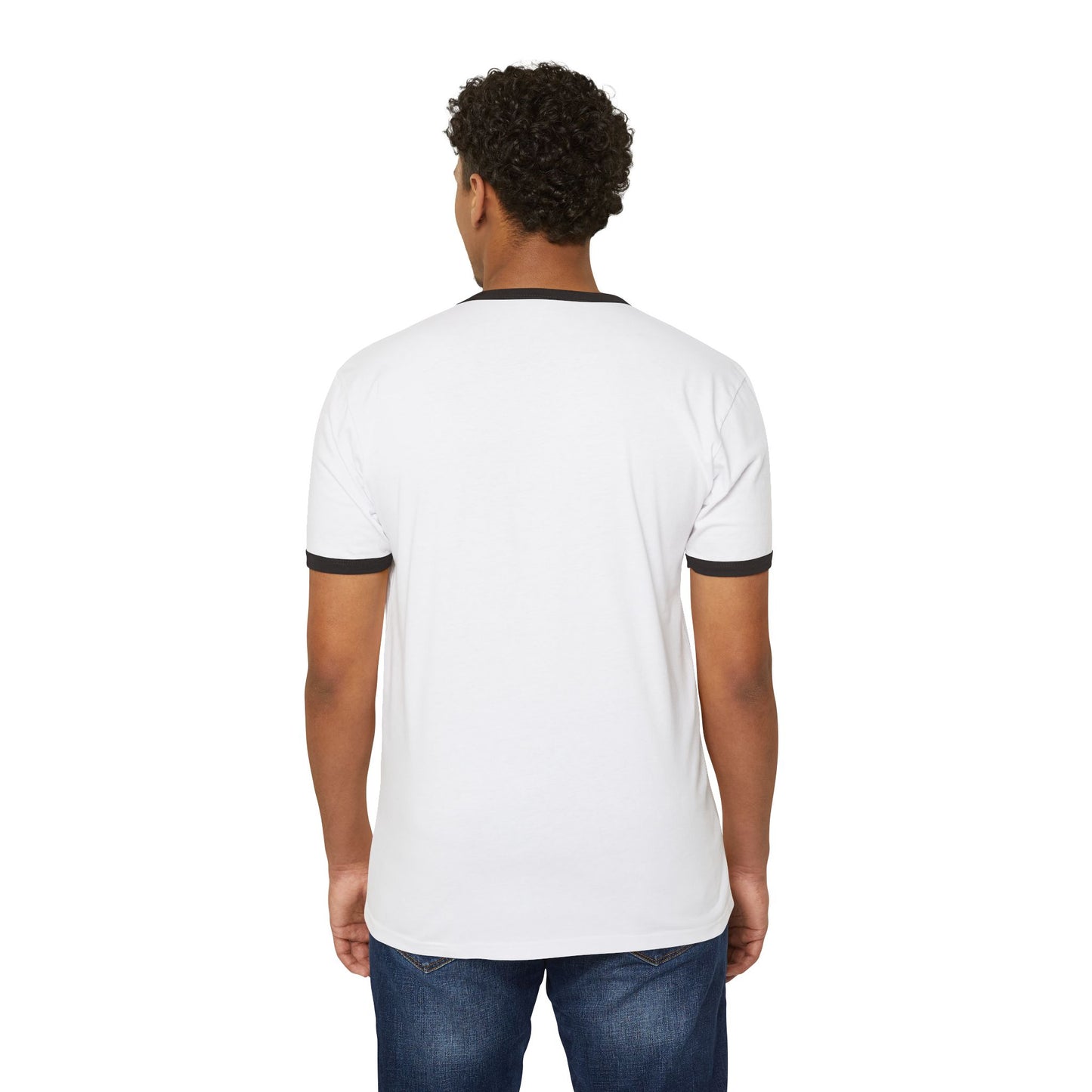 Unisex Cotton Ringer T-Shirt - "Say You Can and You Will"