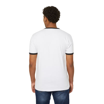 Unisex Cotton Ringer T-Shirt - "Say You Can and You Will"