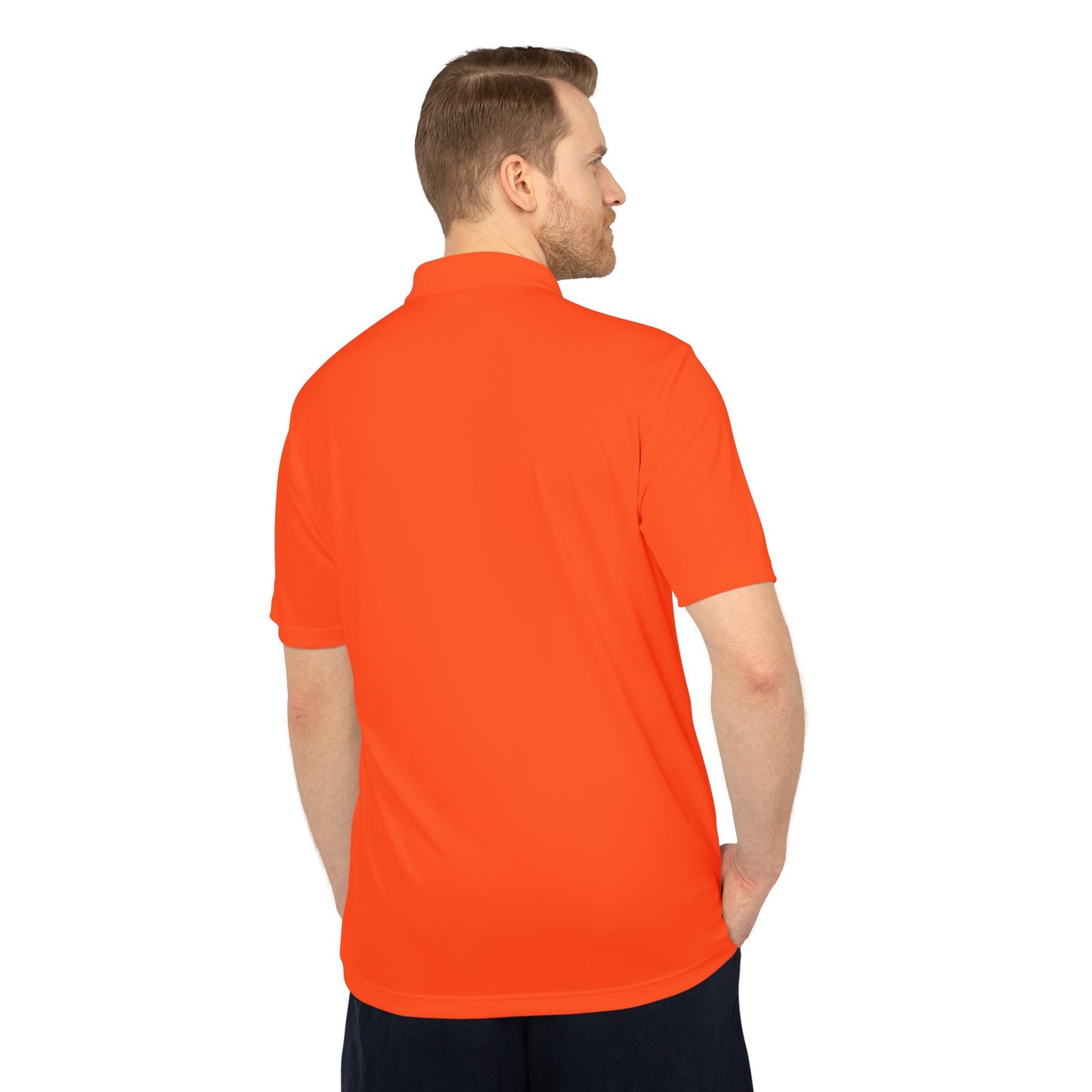 Classic Polo — Embroidered "Say You Can and You Will" Performance Golf Shirt