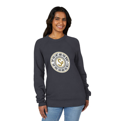 Unisex Sponge Fleece Raglan Sweatshirt