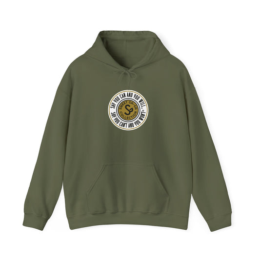 Stylish Unisex Hooded Sweatshirt with Motivational Quote