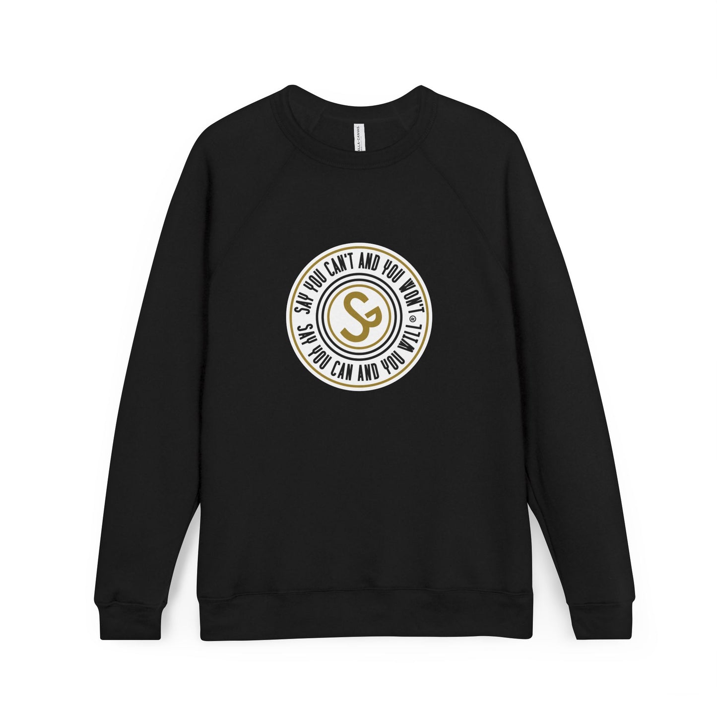 Unisex Sponge Fleece Raglan Sweatshirt