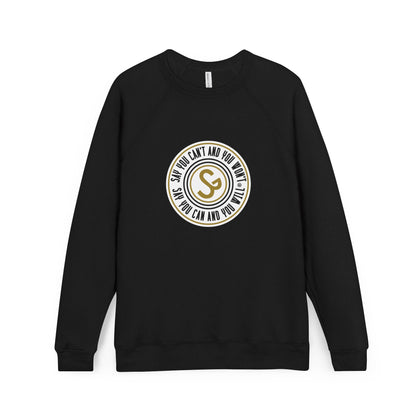 Unisex Sponge Fleece Raglan Sweatshirt