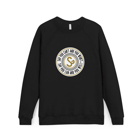 Unisex Sponge Fleece Raglan Sweatshirt