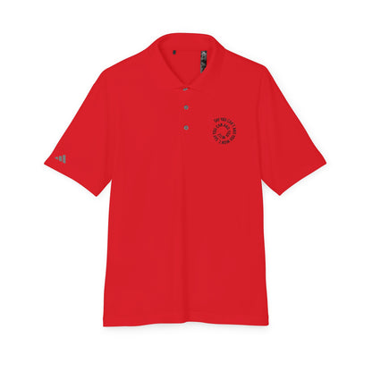 adidas Unisex Performance Polo -"Say You Can and You Will"