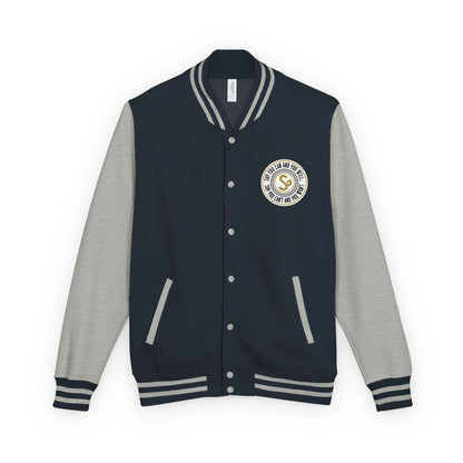 Letterman Jacket - Retro School Crest Varsity Jacket