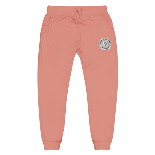 Embroidered Unisex Fleece Sweatpants - Say You Can and You Will