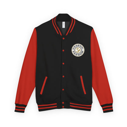 Letterman Jacket - Retro School Crest Varsity Jacket