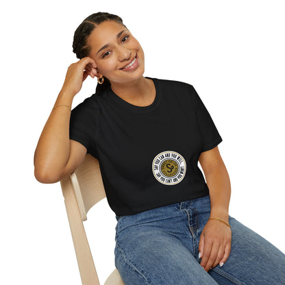 Vintage Seal Graphic T-Shirt — 'SS' Round Emblem Logo