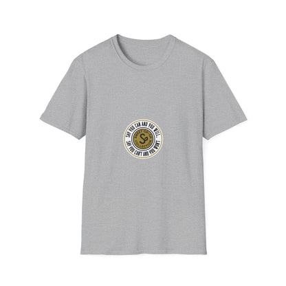 Vintage Seal Graphic T-Shirt — 'SS' Round Emblem Logo