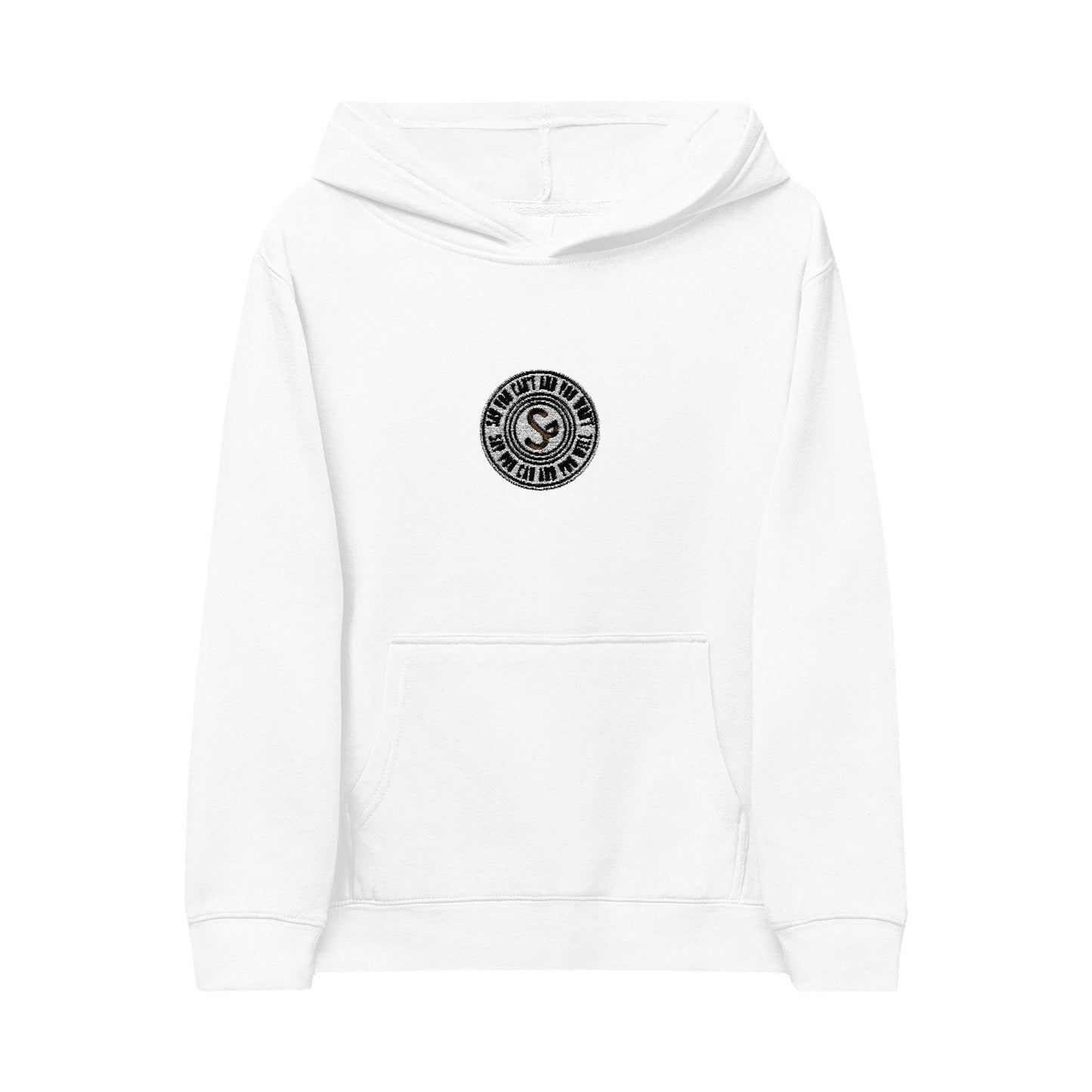 Kids Fleece Hoodie - "Say You Can and You Will"