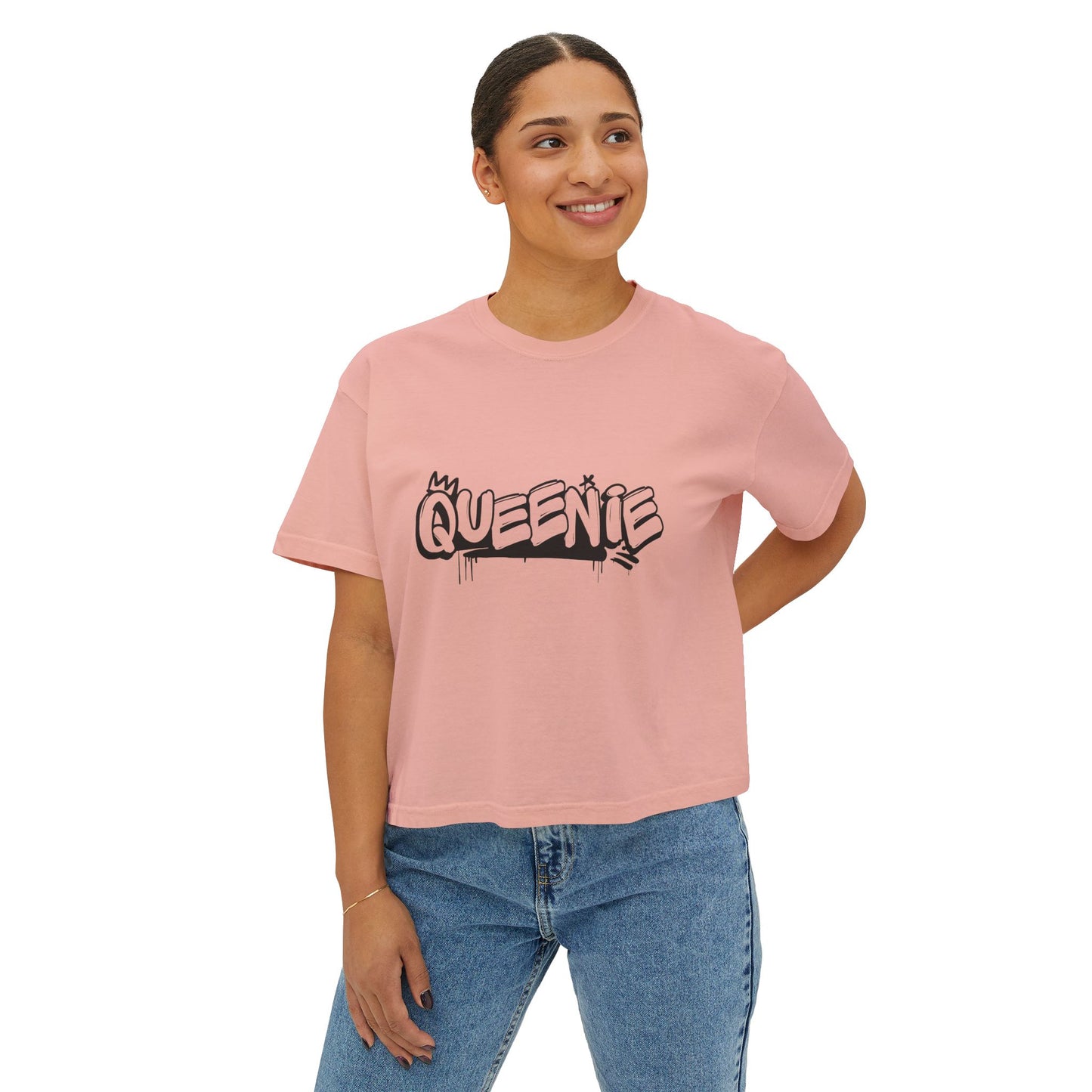 Women's Boxy Tee - "Queenie"