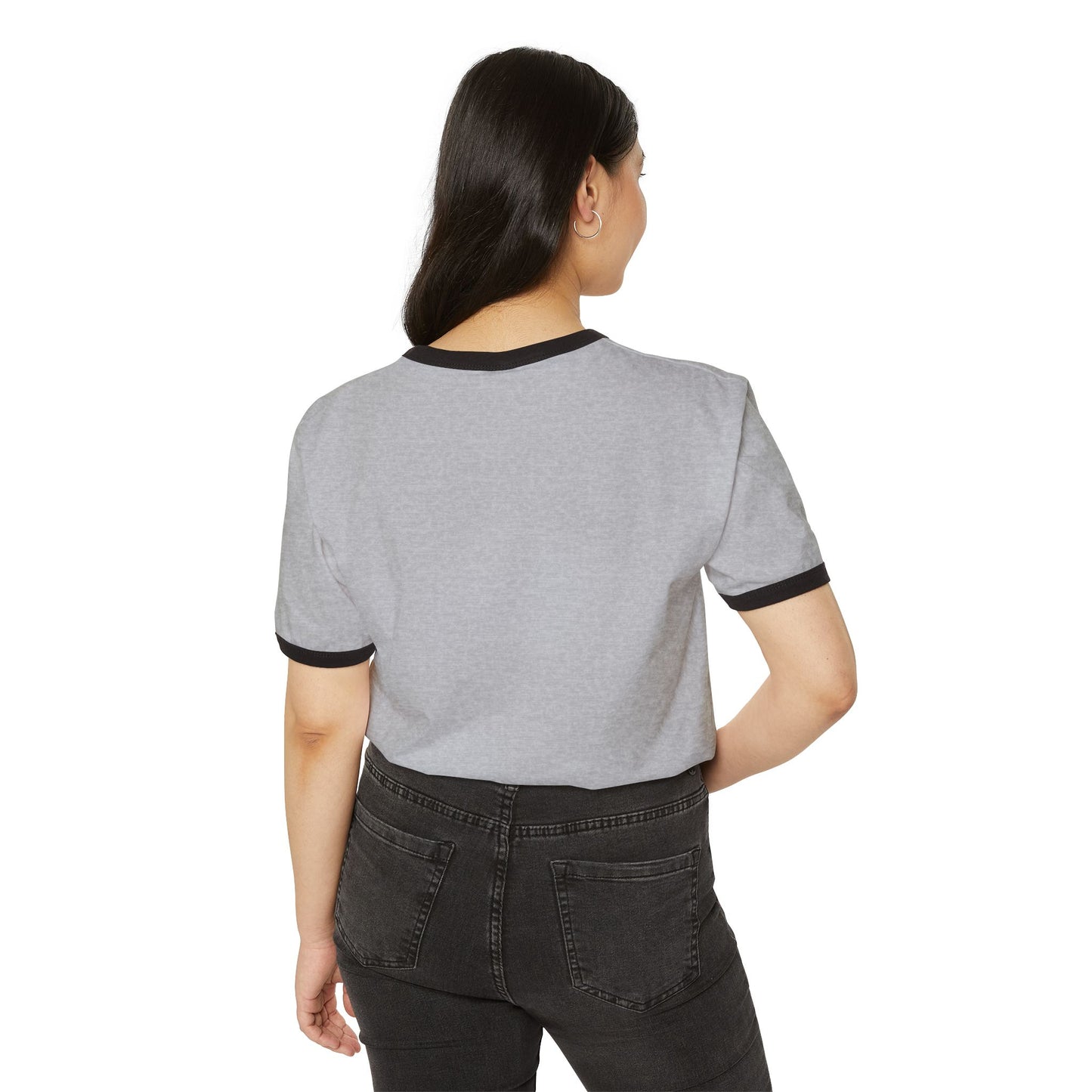 Unisex Cotton Ringer T-Shirt - "Say You Can and You Will"