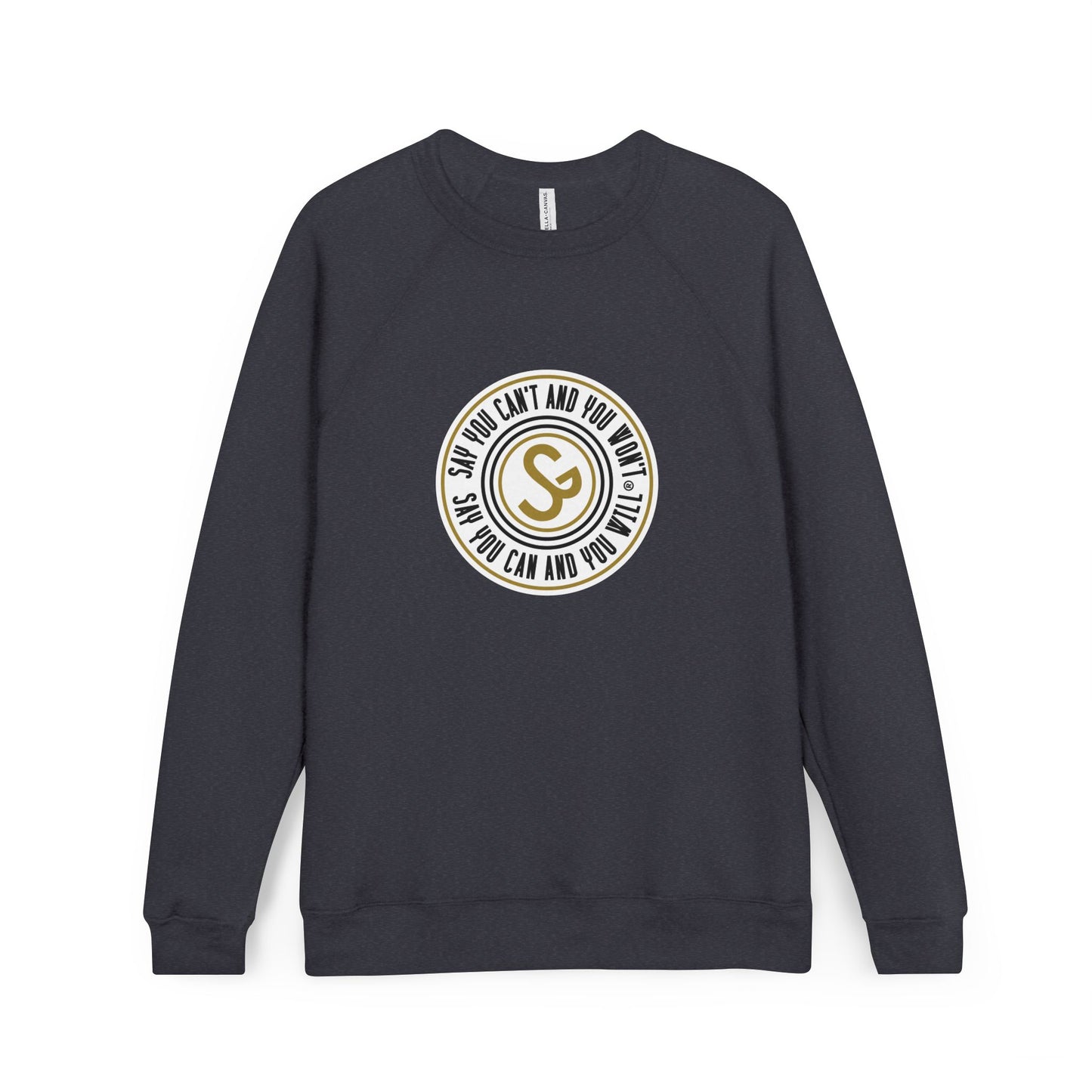 Unisex Sponge Fleece Raglan Sweatshirt